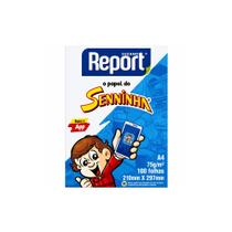 Papel sulfite a4 75gr 100 folhas senninha branco report Papel sulfite a4 75gr 100 folhas senninha branco report