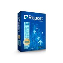 Papel sulfite a4 75gr 500 folhas azul report Papel sulfite a4 75gr 500 folhas azul report