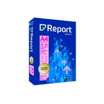 Papel sulfite a4 75gr 500 folhas rosa report Papel sulfite a4 75gr 500 folhas rosa report