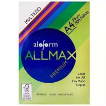Papel Sulfite A4 Allmax 75 G/m2 Resma 500 Folhas