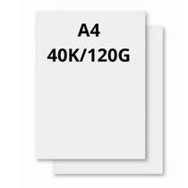 Papel sulfite a4 branco 40kg / 120g com 50 folhas - griffe