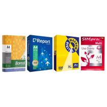 Papel Sulfite A4 Branco 500 Folhas
