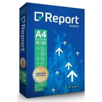 Papel Sulfite A4 Branco 75g Report Premiun com Resma De 500 Folhas