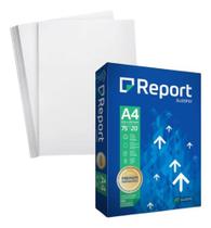 Papel Sulfite A4 Branco Report Premium Pacotes com 1500 Folhas (3 Resmas de 500)
