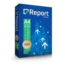 Papel sulfite a4 c/500 fls 75 g/m report Papel sulfite a4 c/500 fls 75 g/m report