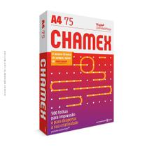 Papel Sulfite A4 Chamex, 210 x 297mm, 75g, Pacote 500 Folhas, Branco