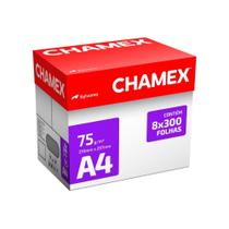 Papel Sulfite A4 Chamex 75G 08 PCTX300 FLS Papel Sulfite A4 Chamex 75G 08 PCTX300 FLS