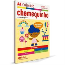 Papel Sulfite A4 Colorido Chamequinho 75 g 4 cores - Chamex Papel Sulfite A4 Colorido Chamequinho 75 g 4 cores - Chamex