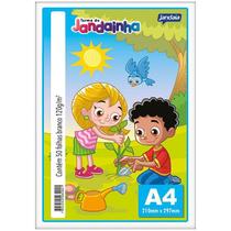 Papel Sulfite A4 Jandainha 40K 120GRSBRANCO PCT com 50