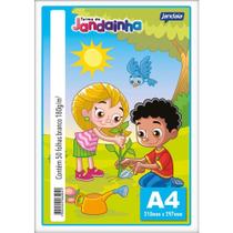 Papel Sulfite A4 Jandainha 60K 180GRS.BRANCO PCT com 50 - GNA