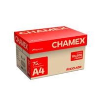 Papel Sulfite A4 Reciclado Chamex ECO 75G 10 PCT X 500 Folhas