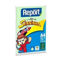 Papel Sulfite A4 Verde Com 100 Folhas Report Papel Sulfite A4 Verde Com 100 Folhas Report