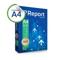 Papel Sulfite Branco 210 X 297mm A4 75gr - 500 Fls Report Premium