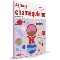 Papel Sulfite Chamequinho A4 100 Folhas Rosa - Chamex