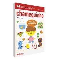 Papel Sulfite Chamequinho A4 210x297mm 180g 50fls - Chamex Papel Sulfite Chamequinho A4 210x297mm 180g 50fls - Chamex