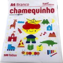 Papel Sulfite Chamequinho Branco A4 PT 100 FL - Ipaper