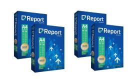 Papel sulfite report 500fls - 4 pacotes