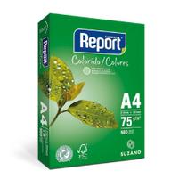 Papel Sulfite Report A4 75g 500 Folhas Verde