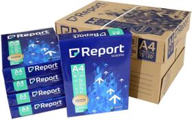 Papel Sulfite Report premium A4 branco 500 folhas kit com 10 resmas
