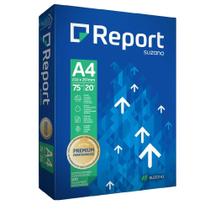 Papel Sulfite Report Premium Impressora A4 75g 1 Pacote 500 Folhas