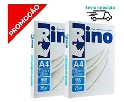 Papel sulfite Rino 2 pct com 500 folhas