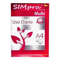 Papel sulfite simpra a4 500 fls