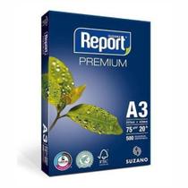 Papel Suzano Report Premium A3 420mm x 297mm - 500 Folhas