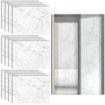 Papel Tapiz Magnético para Casilleros Ctosree 30x23 cm Mármol 12 Piezas