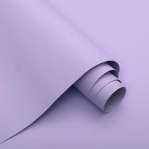 Papel Tapiz Micpolo 40x1000 cm Morado Mate Autoadhesivo