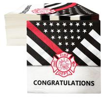 Papel temático Dodelygz Firefighter 50 unidades 33x33cm