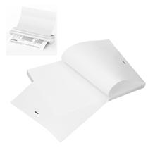 Papel Termico A4 100 Folhas Impressora Termica Bluetooth Trabalho Lista Advogado Arquivo Processo Nota Lista