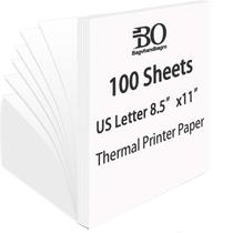 Papel Térmico para Impressora Bagvhandbagro 100 Folhas 22x28 cm
