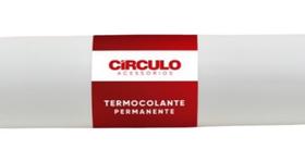 Papel termocolante 50cm x 1 mt - circulo