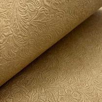 Papel Textura Kraft Floral Ref 699