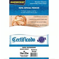 Papel Texturizado Vergê 210 x 297mm A4 50 Folhas MASTERPRINT Papel Texturizado Vergê 210 x 297mm A4 50 Folhas MASTERPRINT