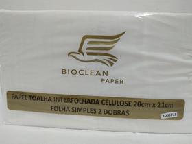 Papel toalha 20cm x21cm - Bioclean