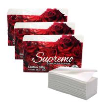 Papel Toalha 3000 Fls Interfolha Branco 100% Virgem Supremo Papel Toalha 3000 Fls Interfolha Branco 100% Virgem Supremo