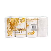 Papel toalha 8 bobinas de 100 metros ouroppel premium