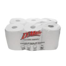 Papel Toalha Bobina 20x200 100% Cel Dmais C/ 6 Rolos