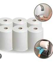 Papel Toalha Bobina 6 Rolos Contendo 180 Metros Cada Rolo Produto Muito Bom
