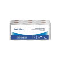 Papel Toalha Bobina 6X200 Metros Tbp6200 28 Grama Caixa Com 6 Rolos Milclean