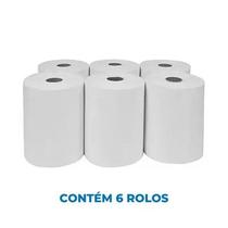 Papel toalha bobina 6x200 mts