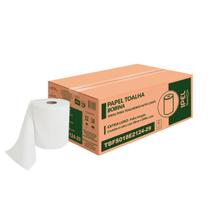 Papel Toalha Bobina Ipel Traction 6x200m Auto Corte 100 Celulose Virgem Empresa Atacado Branca