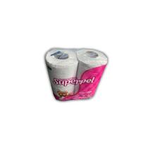 Papel Toalha Cozinha Superpel 19,3x19cm Com 2 Rolos Ipel Absorvente Limpeza Casa