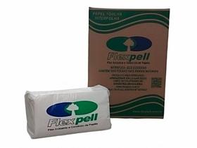 Papel Toalha Descartável - Eco - Interfolha - 02 Dobras - 100% Fibras Naturais - 20x21cm - Flexpell