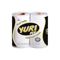 Papel Toalha Folha Dupla Aerada 2 Rolos Yuri Fit