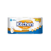 Papel toalha folha dupla kitchen jumbo 360 folhas