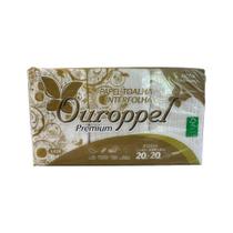 Papel Toalha Interfolha 02 Dobras Folha Simples Premium 1.000 Folhas 20x20 Ouroppel