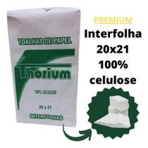 Papel Toalha Interfolha 100% 20X21 Extra Branco Premium Top