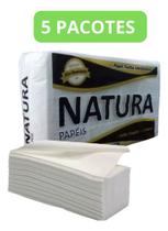 Papel Toalha Interfolha 100% Celulose Natura